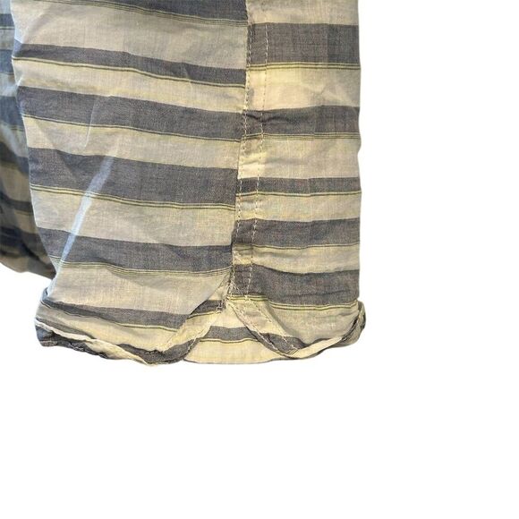 Columbia Women's XL Blue Striped Long Sleeve Button-Up Shirt Casual - Picture 4 of 11